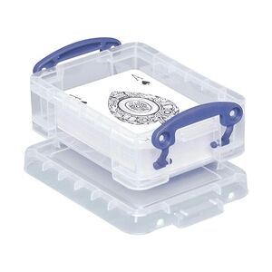 Really Useful Box Aufbewahrungsbox 0.2C 12x4,5x8,5cm 0,2l transparent