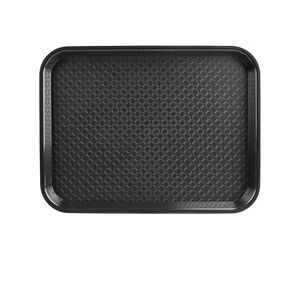 Gastronoble Gastro Kristallon Fast-Food-Tablett schwarz 450 x 350 mm   Mindestbestellmenge 12 Stück