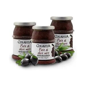 Colavita Schwarze Olivenpaste 3er Set