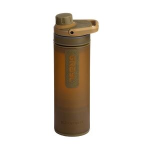 Grayl UltraPress Wasserfilter Trinkflasche coyote brown