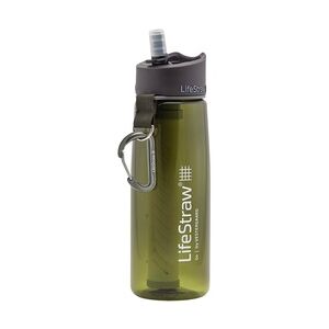 LifeStraw Wasserflasche Go 2-Stage 650 ml oliv