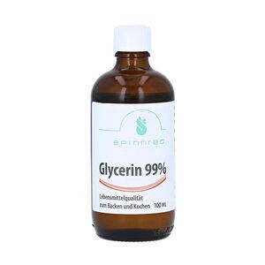 Spinnrad GmbH GLYCERIN 99% pflanzlich zum Backen und Kochen 100 Milliliter