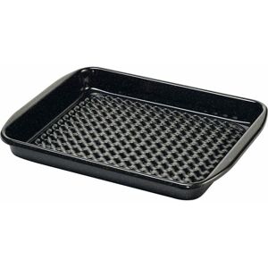 Riess-kelomat - Riess Classic Grilltasse eckig 32/42cm Emaille schwarz