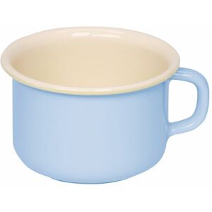 RIESS-KELOMAT Riess Kaffeeschale Ø10cm 0,4 Liter Emaille Classic Pastell blau