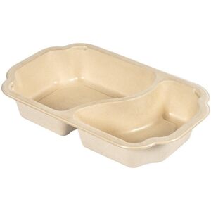 Duni Tray Take-Away Fibre 2-comp¿