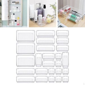 Quality Life 25x Drawer Organizers Set Storage Box Stackable Pet Easy To Clean Combination