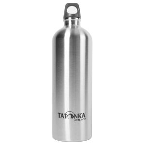 Tatonka STAINLESS STEEL BOTTLE Gr.1,0 L - Trinkflasche - grau