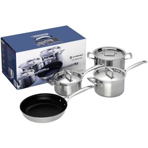 Le Creuset 3-Ply Stainless Steel Non-Stick 4 Piece Cookware Set