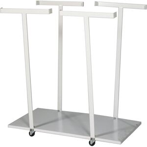 Kongamek Müllsackständer, weiß 820x450x900mm für 2x125l-Säcke