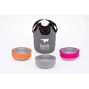 Keith Titanium 3-Piece Bowl Set