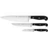 Messer-Set WMF "Spitzenklasse Plus" Kochmesser-Sets schwarz Küchenmesser-Sets Messerklingen aus Spezialklingenstahl, Made in Germany