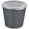 circ Nette Mehrweg Mehrweg-Behälter Multi Cup; 750ml, 12x11 cm (ØxH); grau; rund; 12 Stück / Packung