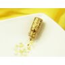Cake-Masters Mini-Flacon Flitter grob gold