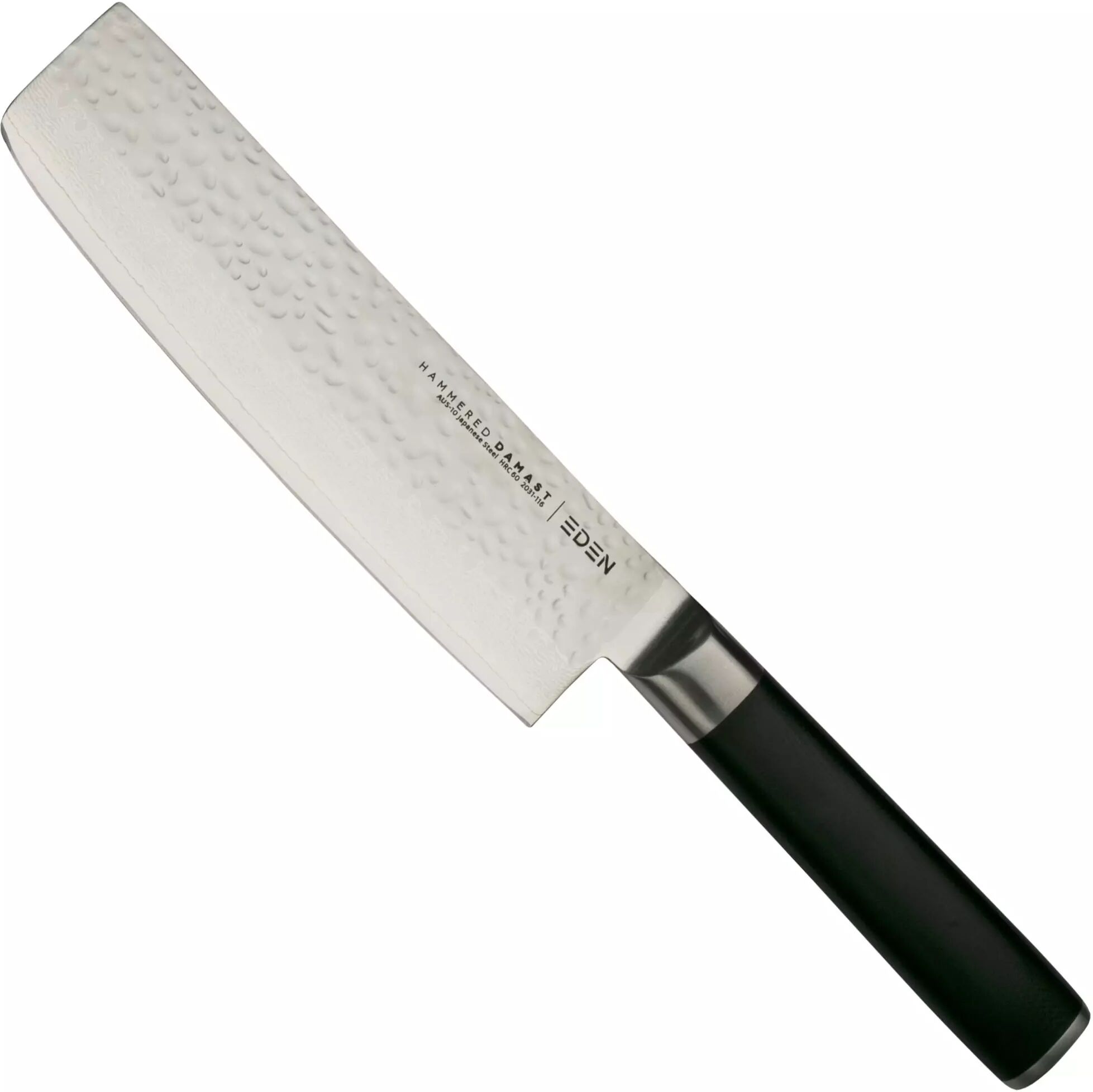 Eden Küchenmesser Eden Hammered Damast 2031-116 Nakiri 16,5 cm