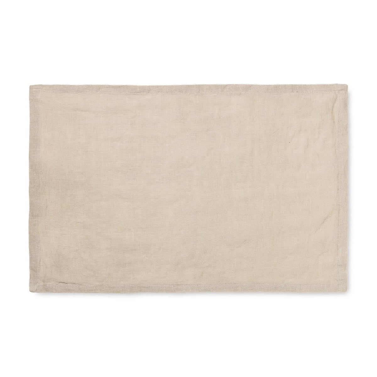 ferm LIVING - Linen Tischset, 50 x 30 cm, natural (2er-Set)