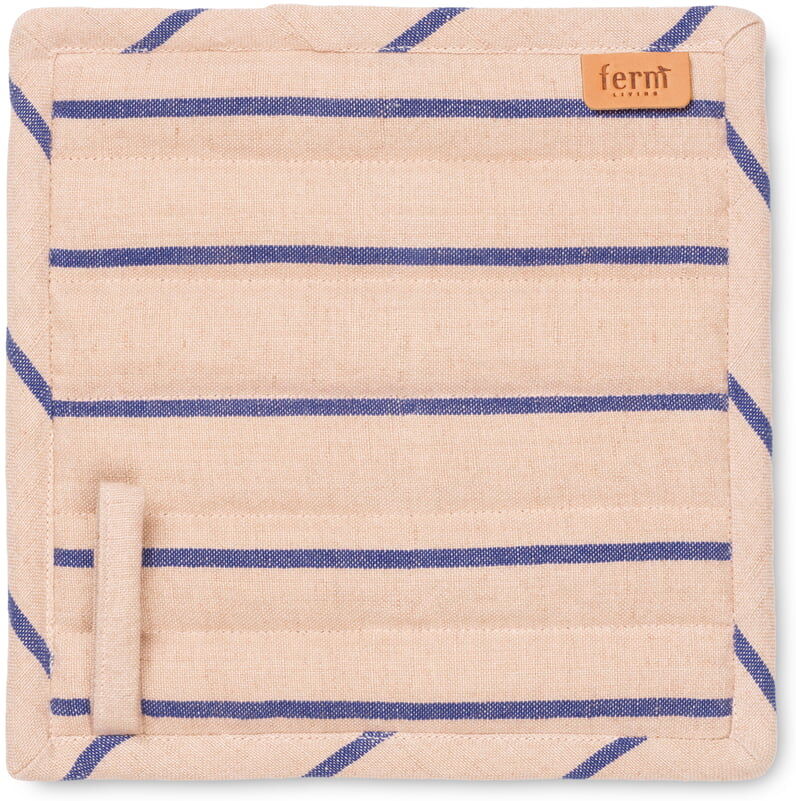 ferm LIVING - Hale Topflappen, rose / bright blue (2er-Set)