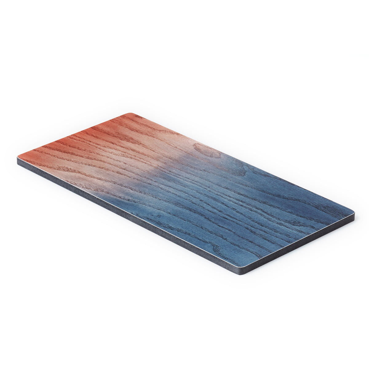 applicata - A Tribute to Wood Tapas Board small, blau / rot