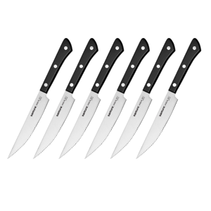 Samura HARAKIRI Steakknive 6 stk - 12,5 cm