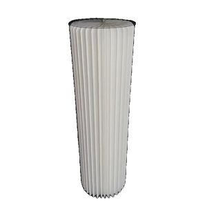SupplySwap Festpynt, Origami Design, Romersk Cylinderform, 20cm (7,8 tommer) hvid