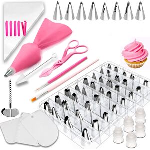 shopnbutik 83 in 1  Cake Decorating Mouth Baking Tool Set Icing And Pastry Coloring Utensils