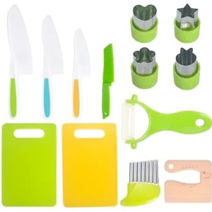 Perfect Baking Set Børnebagekøkken køkkenkniv køkkensæt børnekøkken køkkenredskaber børnesæt 13 dele