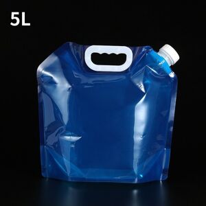 Tbutik vandflaske vandflaske vandflasker vandpose 5L blå