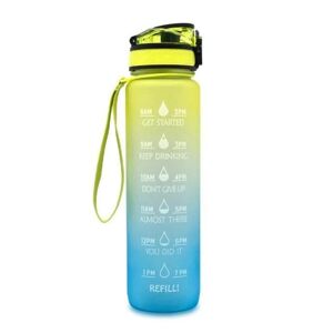 EHT 1L Track vandflaske - Motivation - Tidsmarkør - Uden BPA