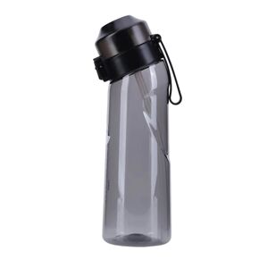NSF Vand Flaske 7 Smag Bælge Luft Vand Flaske Sort 650ml Air Starter Up Set Vand Cup til Camping Sport