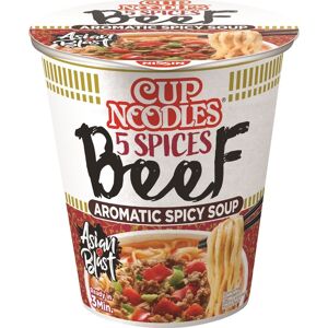 Nissin Cup Noodles 5 Spices Beef, 64 G