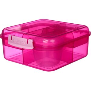 Sistema Bento Cube Lunch Madkasse, 1,25l, Pink