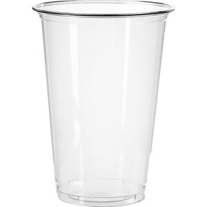 No-Name Plastikglas, Rpet, Klar, 40 Cl, 50 Stk.