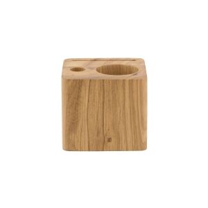 Securit® CUBE til regning i massivt træ i teak