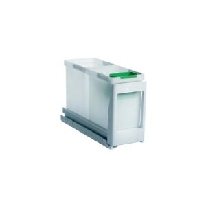 EICO 2-1 - Affaldsspandsystem - 20 L - hvid