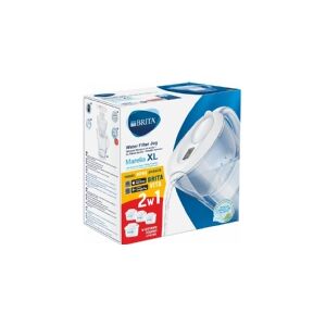 Brita Filterkande 3,5l Marella XL hvid + 4wkl