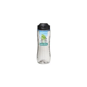 Sistema - Tritan Active Bottle 800ml -Black- Drikkeflaske