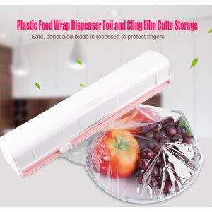 Food Wrap Dispenser Wrap Cutter Folie og husholdningsfilm Cutte Opbevaring Køkken