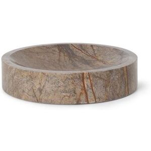 Ferm Living Scape Bowl Ø: 30 cm - Brown Marble