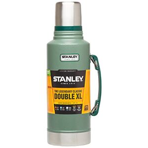 Stanley Classic Legendary Bottle 1.9 L Hammertone Green Stainless Steel Thermos Flask BPA Free Insulated Flask Keeps Hot for 32 Hours or Cold Dishwasher Safe Lid Serves as a Mug, Multicoloured