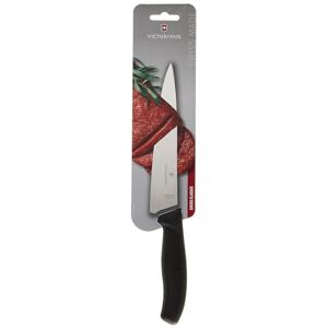 Victorinox 19 cm Swiss Classic Carving Knife in Blister Pack, Black