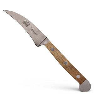 Güde Alpha Slicing Knife Oak Series Blade Length:21 cm Barrel OAk Wood E765/21, E703/06, Schälmesser 6 cm