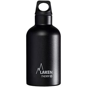 Laken Trinkflasche Futura Schmal, Black, 0.35 Liter, TE3N