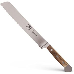 Güde Alpha Slicing Knife Oak Series Blade Length:21 cm Barrel OAk Wood E765/21, E430/21, Brotmesser 21 cm