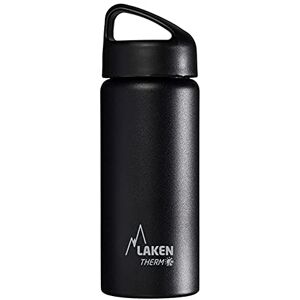 Laken Trinkflasche Classico Weit, Black, 0.5 Liter, TA5N