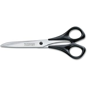 Victorinox , Scissors, Profi Haushalts- und Berufsschere, Extra Scharfe Klinge, 16 cm, Robuster Kunststoffgriff, Rostfreier Stahl, schwarz