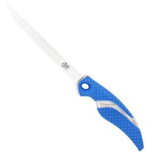 Cuda Outdoor Knife available in Blue 6 inch