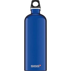 SIGG Traveller Outdoor Water Bottle (1 L), Non-Toxic and Leak-proof Water Bottle for Hiking, Feather-Light Sports Water Bottle Made of Aluminium