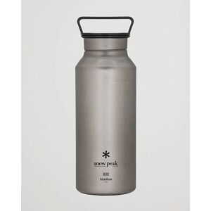 Snow Peak Aurora Bottle 800 Titanium men One size Sølv