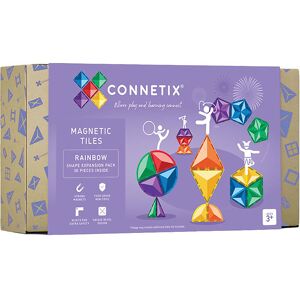 Connetix Magnetsæt - 36 Dele - Rainbow Shape Expansion Pack - Connetix - Onesize - Magnetlegetøj