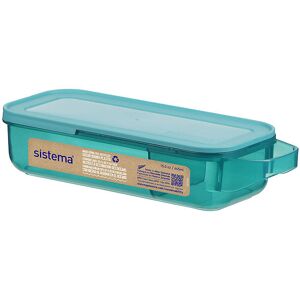 Sistema Madkasse - Slide And Snack - 445 Ml - Grøn - Sistema - Onesize - Madkasse