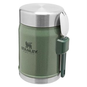 Stanley Classic Food Jar + Spork 0,40L, Hammertone Green